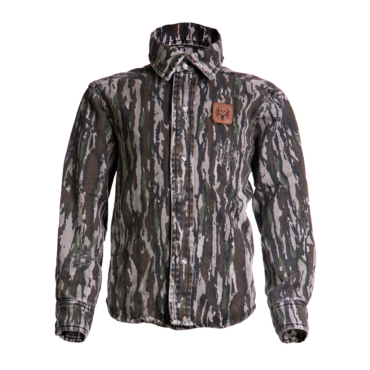 bc raskulls long sleeve button-up shirt front