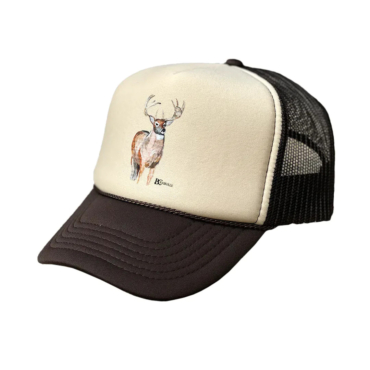 kids big buck trucker hat